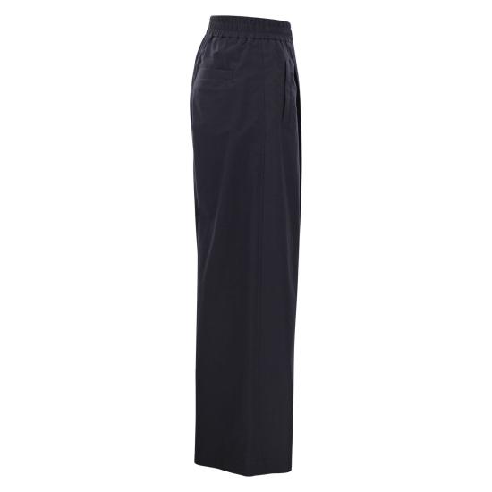  브루넬로 쿠치넬리 팔라초 팬츠 ML949P8531 BLUE - BRUNELLO CUCINELLI