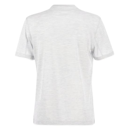  브루넬로 쿠치넬리 자수 로고 티셔츠 M0B137427 PEARL - BRUNELLO CUCINELLI