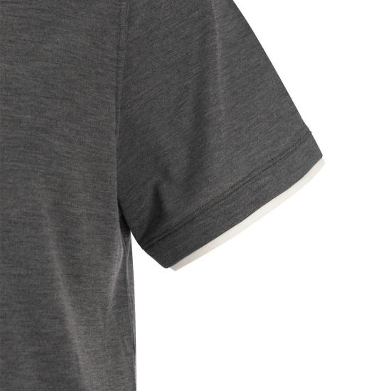  브루넬로 쿠치넬리 반팔 티셔츠 MD8217427 GREY - BRUNELLO CUCINELLI