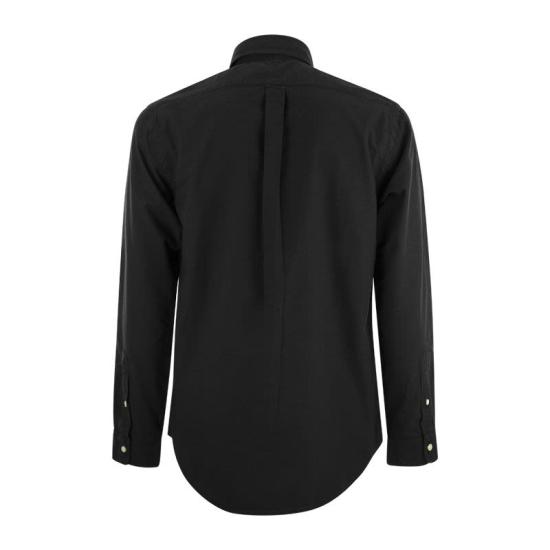 26SS 폴로 랄프로렌 커스텀 핏 버튼 다운 셔츠 710772290 BLACK - POLO RALPH LAUREN