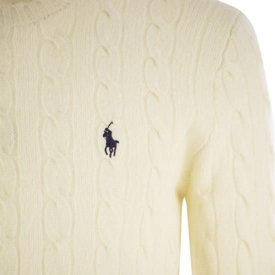 26SS 폴로 랄프로렌 케이블 니트 스웨터 710876762 CREAM - POLO RALPH LAUREN