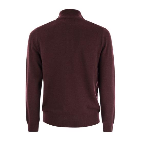  폴로 랄프로렌 집업 니트 710876756 BORDEAUX - POLO RALPH LAUREN