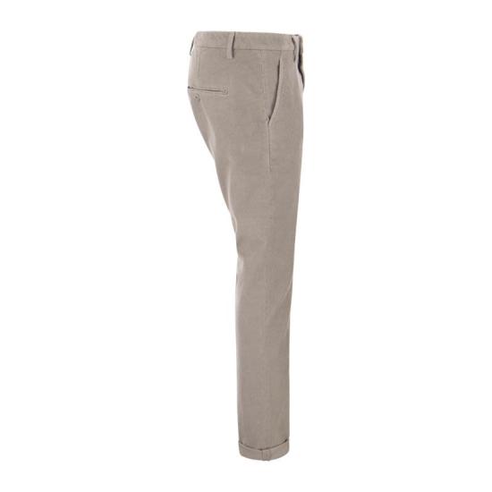  돈답 스트레이트 팬츠 UP235 VS0028X TRT DU LIGHT GREY - DONDUP