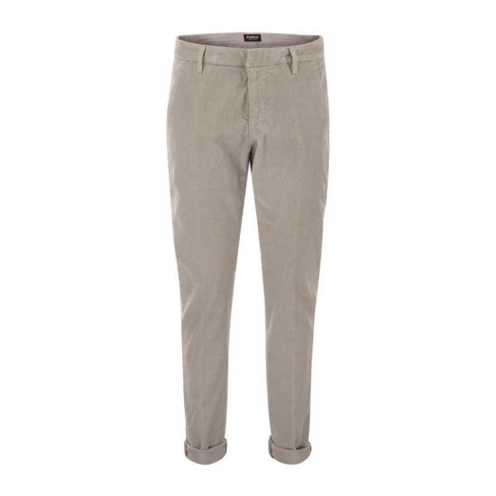  돈답 스트레이트 팬츠 UP235 VS0028X TRT DU LIGHT GREY