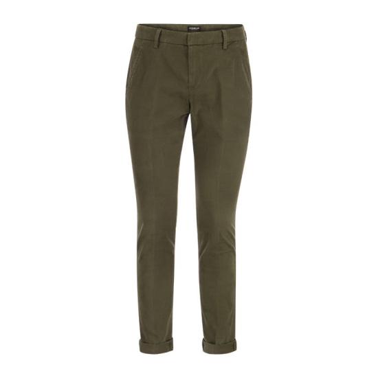  돈답 스트레이트 팬츠 UP235 GSE043U PTD DU MILITARY GREEN