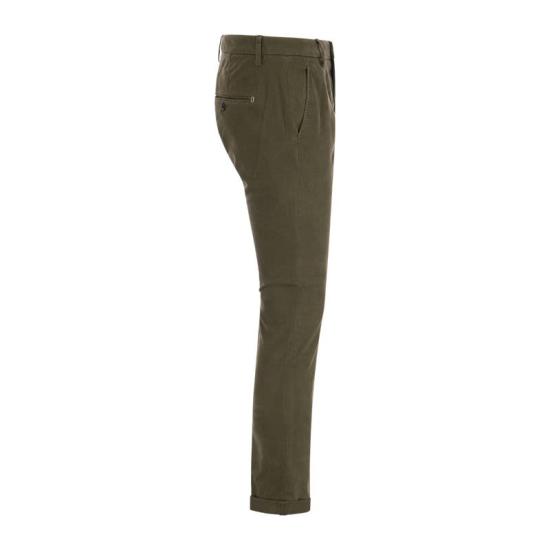  돈답 스트레이트 팬츠 UP235 GSE043U PTD DU MILITARY GREEN - DONDUP