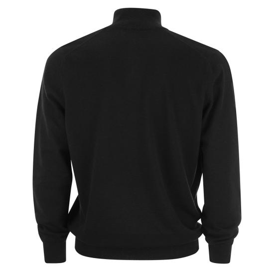 26SS 브루넬로 쿠치넬리 캐시미어 집업 니트 M2200124 BLACK - BRUNELLO CUCINELLI