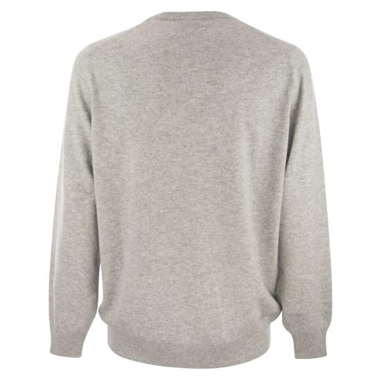 26SS 브루넬로 쿠치넬리 캐시미어 니트 M2200100 GREY - BRUNELLO CUCINELLI