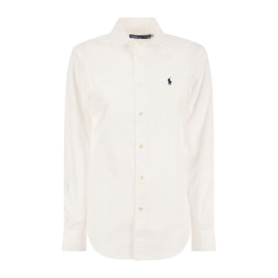 25SS 폴로 랄프로렌 셔츠 211891376 WHITE