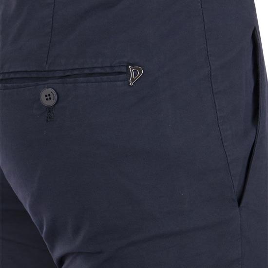  돈답 스트레이트 팬츠 DP066 GSE046D PTD DD NAVY BLUE - DONDUP