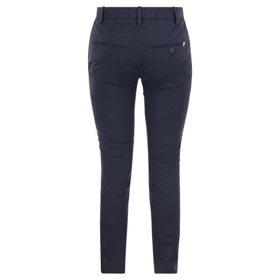  돈답 스트레이트 팬츠 DP066 GSE046D PTD DD NAVY BLUE - DONDUP