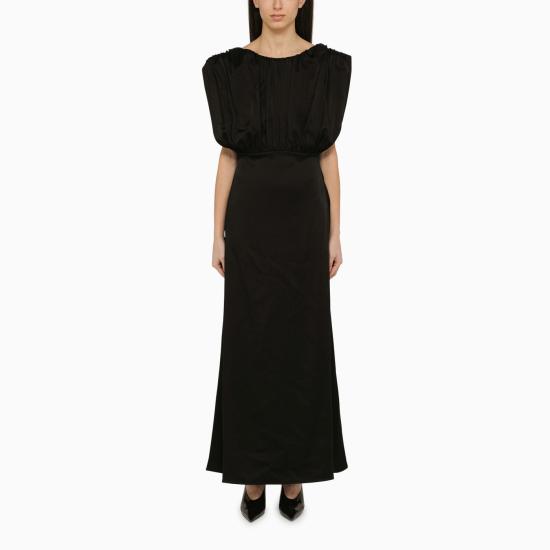  질샌더 롱 원피스 J01CT0184J76018 Black
