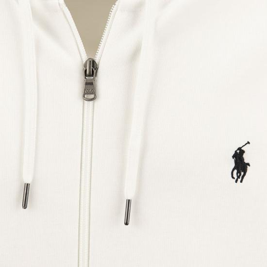  폴로 랄프로렌 더블 니트 후드 집업  710881517 WHITE - POLO RALPH LAUREN