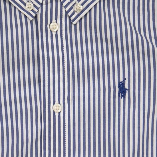 26SS [키즈] 폴로 랄프로렌 패턴 셔츠 323862260 BLUE WHITE - POLO RALPH LAUREN