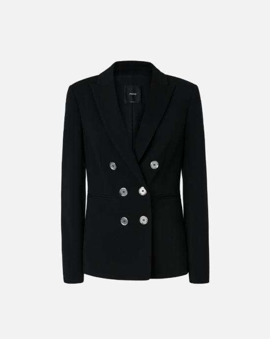 24FW 핑코 수트 자켓 100256A24C Z99 Black