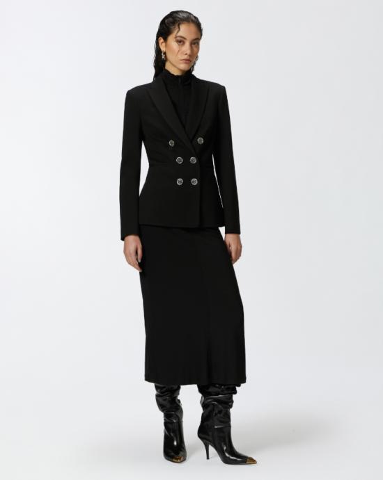 24FW 핑코 수트 자켓 100256A24C Z99 Black - PINKO