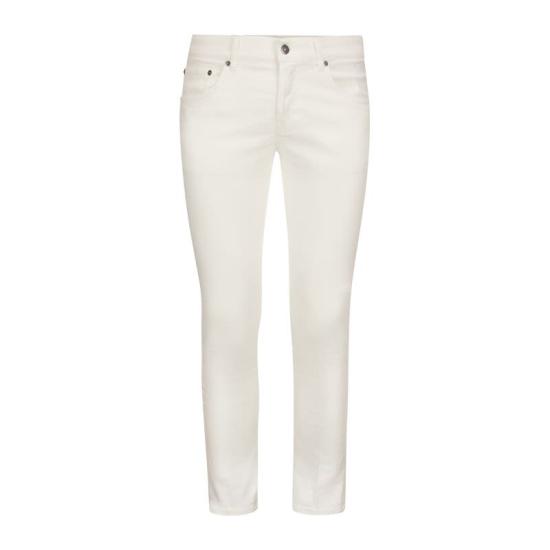  돈답 스트레이트 팬츠 UP168 BS0030U PTD DU WHITE
