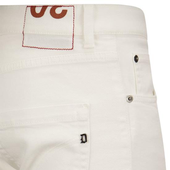  돈답 스트레이트 팬츠 UP168 BS0030U PTD DU WHITE - DONDUP