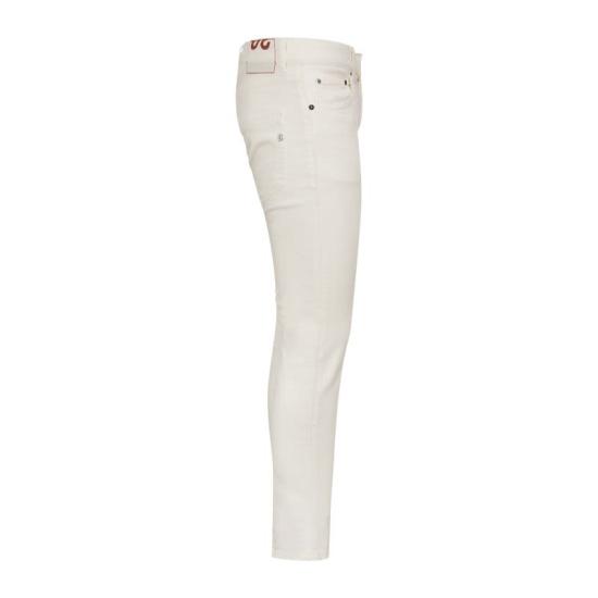  돈답 스트레이트 팬츠 UP168 BS0030U PTD DU WHITE - DONDUP
