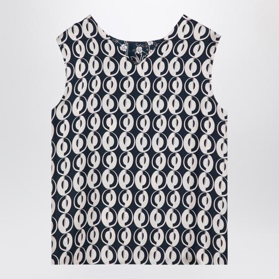  막스마라 민소매 티셔츠 TIMETOPSI Blue - MAX MARA