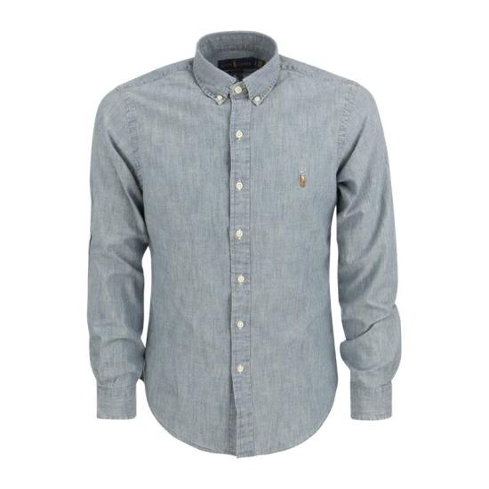  폴로 랄프로렌 클래식 플리스 후드 집업 710548538 MEDIUM WASH