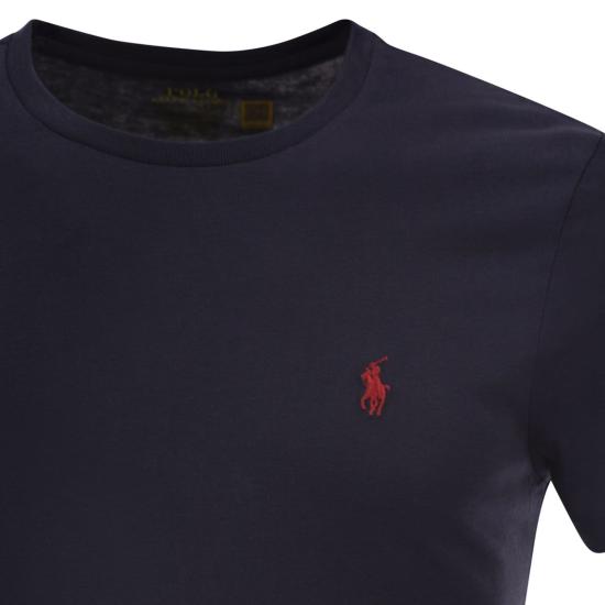  폴로 랄프로렌 반팔 티셔츠 710680785 BLUE - POLO RALPH LAUREN