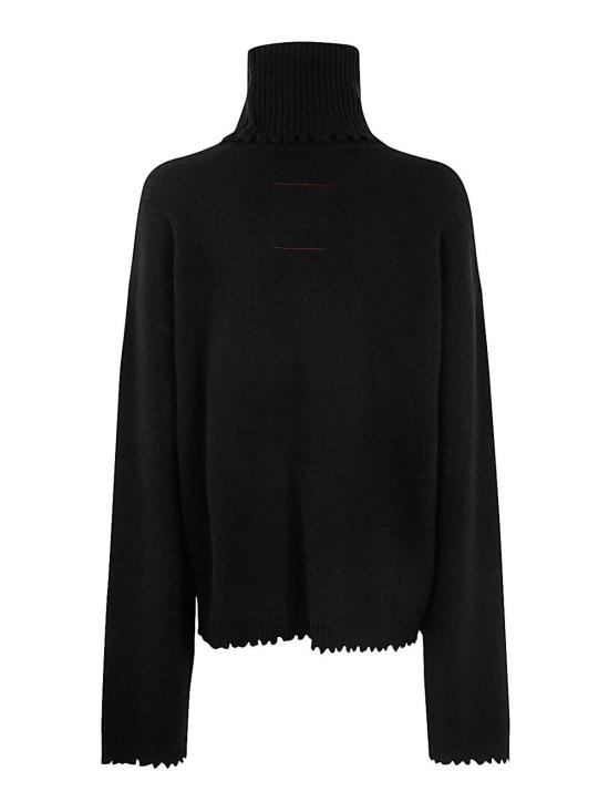 26FW 우마 왕 민소매 티셔츠 UK7144UW900 BLACK - UMA WANG