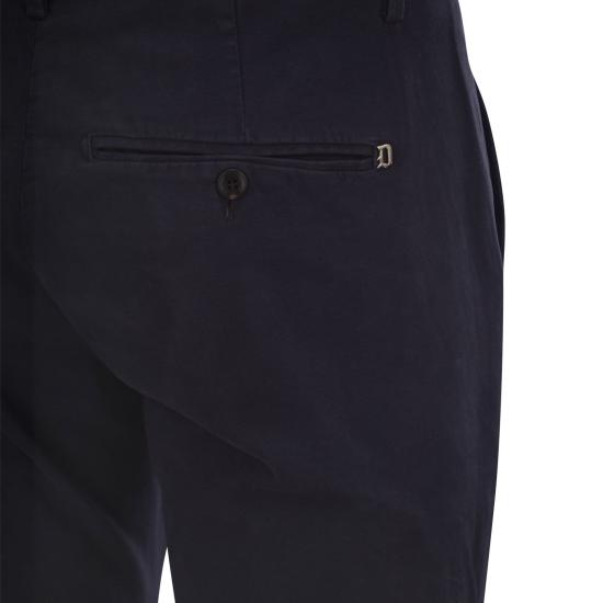  돈답 스트레이트 팬츠 UP235 GSE043U PTD BLUE - DONDUP