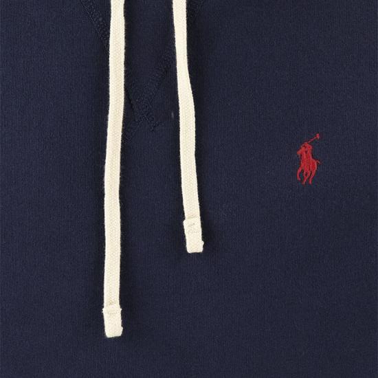  폴로 랄프로렌 포니 자수 플리스 후드 티셔츠  710766778 NAVY BLUE - POLO RALPH LAUREN