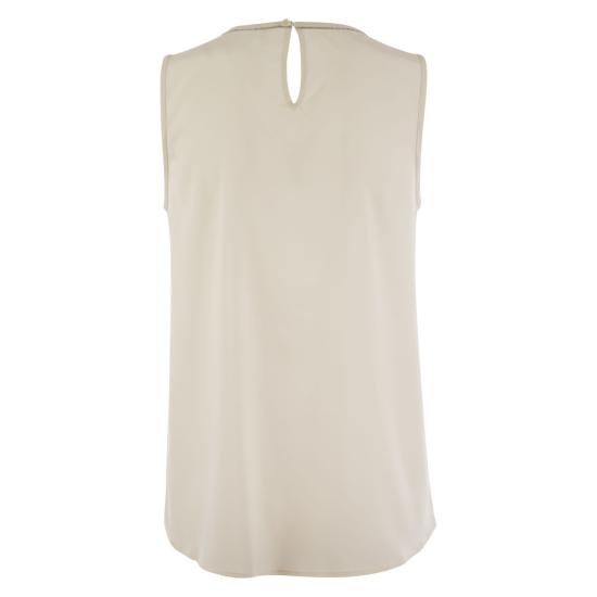  페세리코 민소매 티셔츠 A08903 PEARL - PESERICO