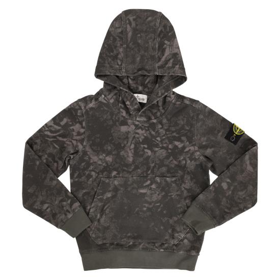 24FW [키즈] 스톤 아일랜드 트레이닝 상의 8116623 BLACK