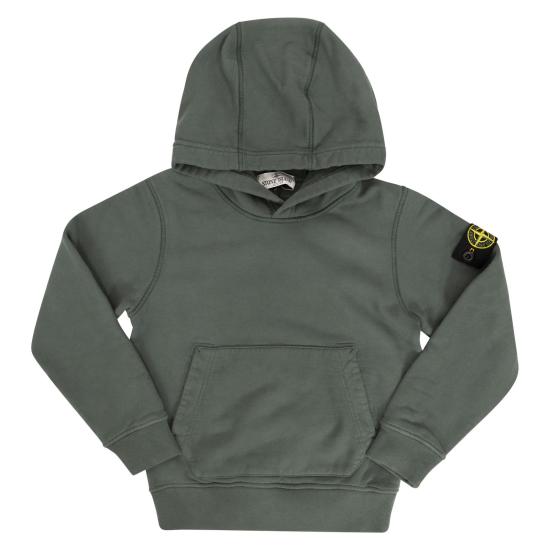 24FW [키즈] 스톤 아일랜드 트레이닝 상의 8116616 PETROL