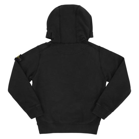 24FW [키즈] 스톤 아일랜드 트레이닝 상의 8116616 BLACK - STONE ISLAND