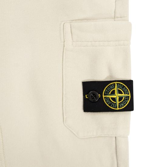 24FW [키즈] 스톤 아일랜드 트레이닝/조거 팬츠 8116615 WHITE - STONE ISLAND