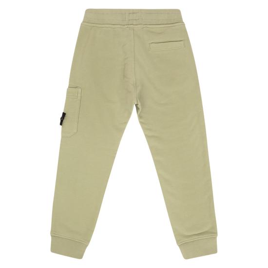 24FW [키즈] 스톤 아일랜드 트레이닝/조거 팬츠 8116615 SAGE - STONE ISLAND