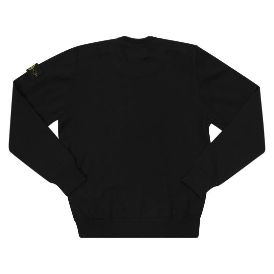 24FW [키즈] 스톤 아일랜드 풀오버 8116509 BLACK - STONE ISLAND