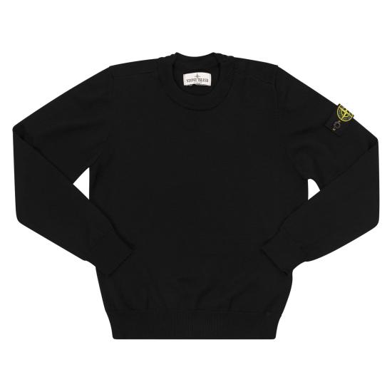 24FW [키즈] 스톤 아일랜드 풀오버 8116509 BLACK