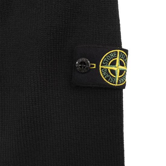 24FW [키즈] 스톤 아일랜드 터틀넥 니트 8116504 BLACK - STONE ISLAND