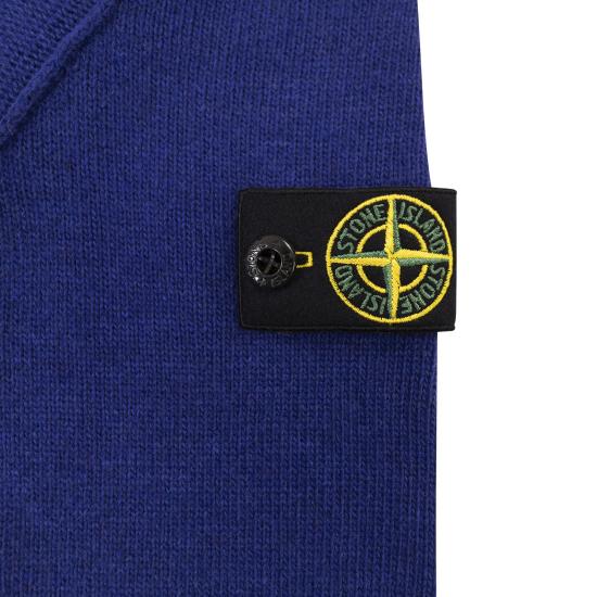 24FW [키즈] 스톤 아일랜드 트레이닝 상의 8116502 BLUE - STONE ISLAND