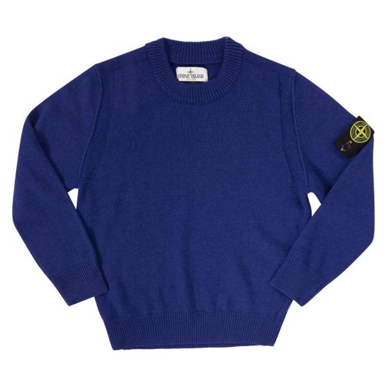 24FW [키즈] 스톤 아일랜드 트레이닝 상의 8116502 BLUE