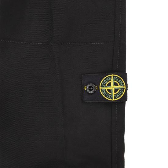 24FW [키즈] 스톤 아일랜드 트레이닝/조거 팬츠 8116305 BLACK - STONE ISLAND