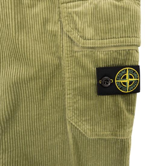 24FW [키즈] 스톤 아일랜드 트레이닝/조거 팬츠 8116304 GREEN - STONE ISLAND