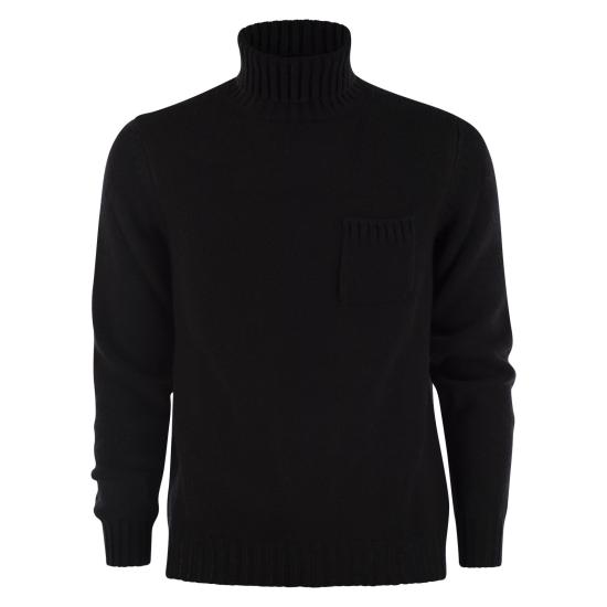  페델리 터틀넥 7UI06077 NIGHT BLUE