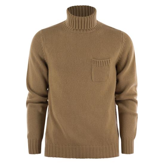  페델리 터틀넥 7UI06077 CAMEL