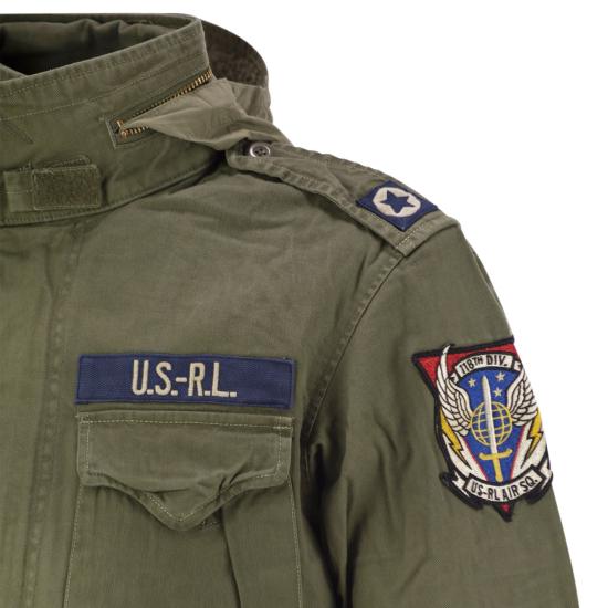  폴로 랄프로렌 로고 아이코닉 밀리터리 자켓 710961616 OLIVE - POLO RALPH LAUREN