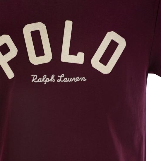 24FW 폴로 랄프로렌 반팔 티셔츠 710952043 BORDEAUX - POLO RALPH LAUREN