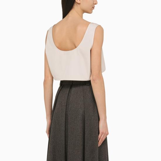  미우미우 민소매 티셔츠 MT1982OOO10RG Pink - MIU MIU