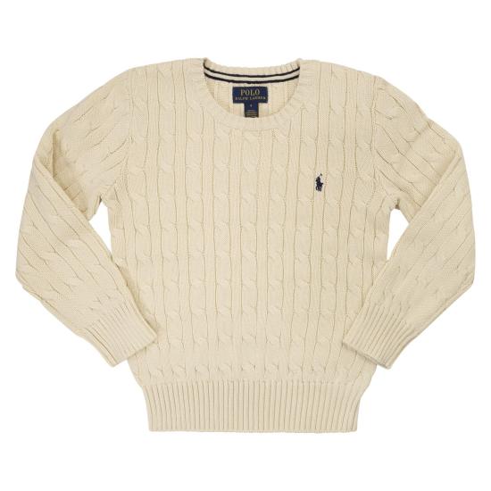 25FW [키즈] 폴로 랄프로렌 풀오버 322702674 CREAM