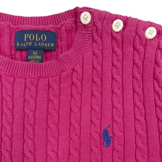  [키즈] 폴로 랄프로렌 원피스 312950782 PINK - POLO RALPH LAUREN