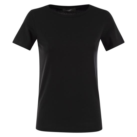 24FW 위켄드막스마라 반팔 티셔츠 2425976011600 BLACK